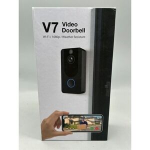 V7 Smart Video Doorbell WiFi 1080P Home Smart Wireless Security Camera Door Bell